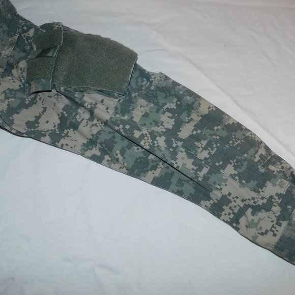 Camo Military Zip Jacket Small Combat Uniform - Picture 3 of 5